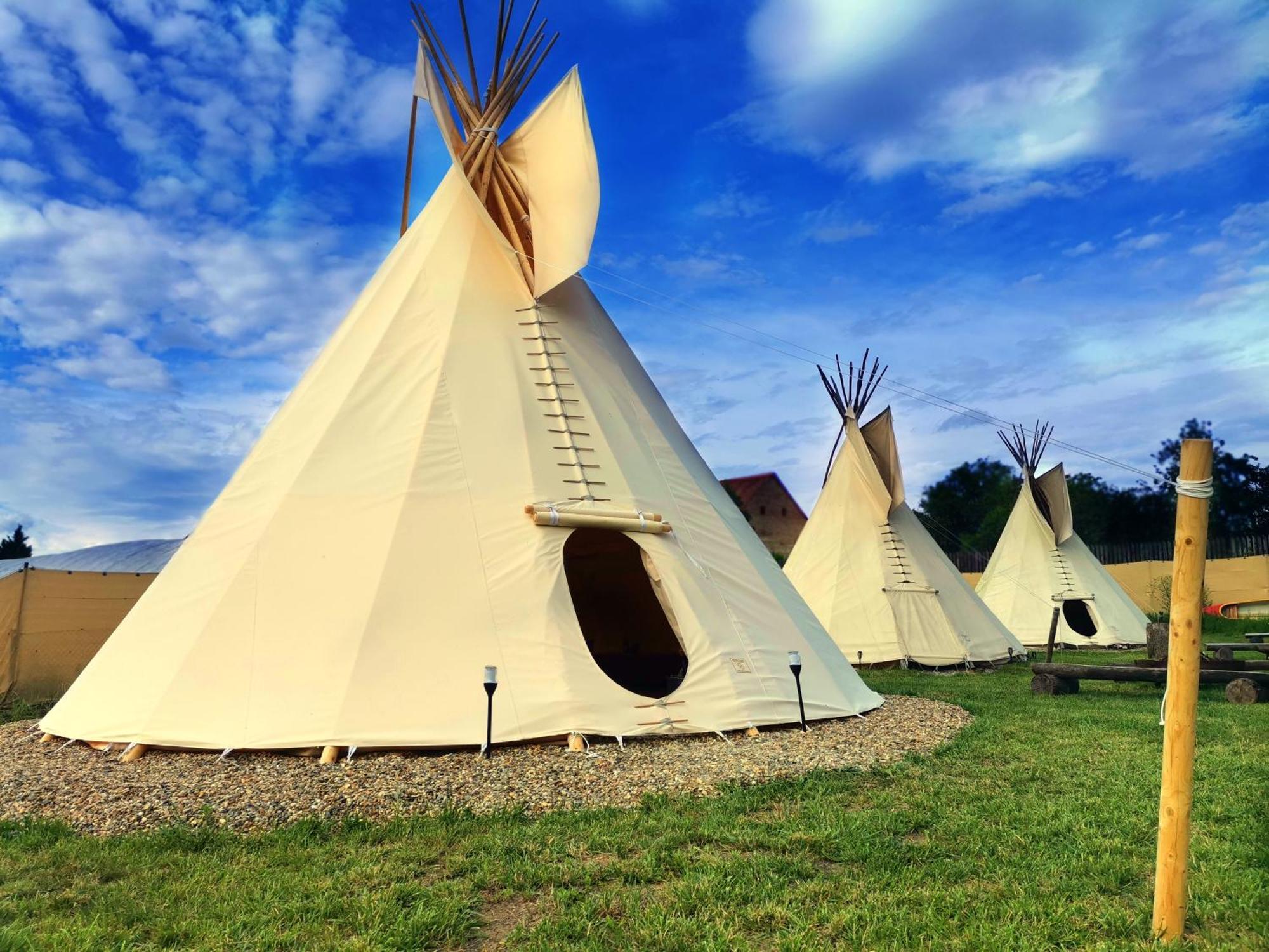 فندق Teepee Camp Lounky Chodouny المظهر الخارجي الصورة