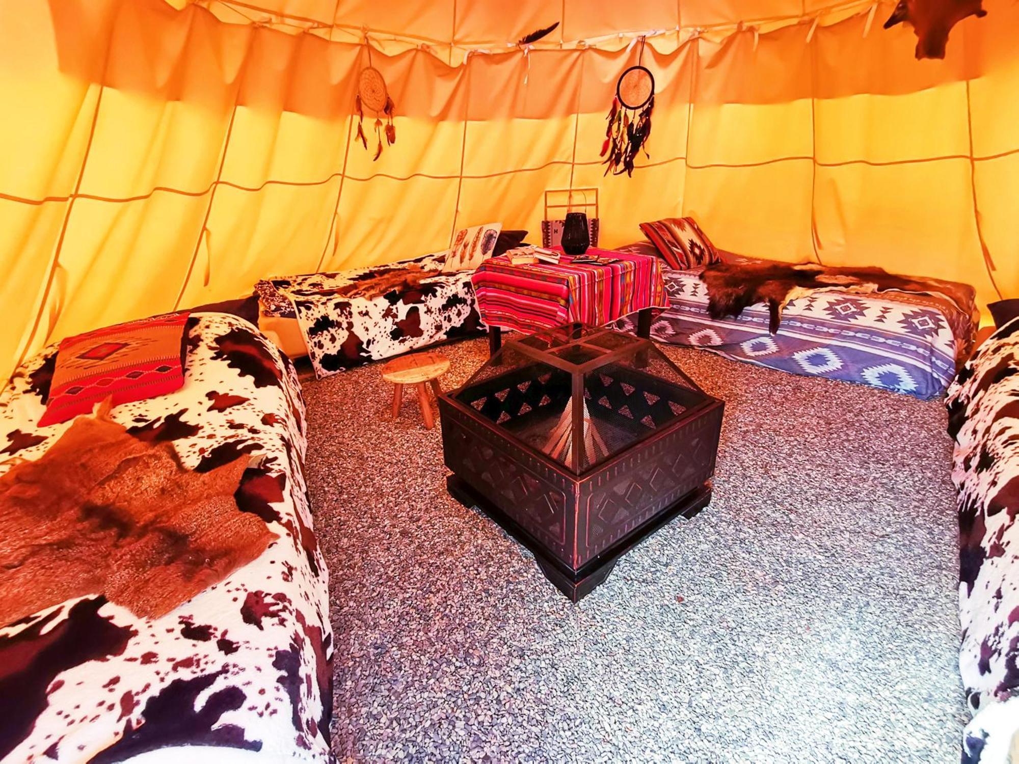 فندق Teepee Camp Lounky Chodouny المظهر الخارجي الصورة