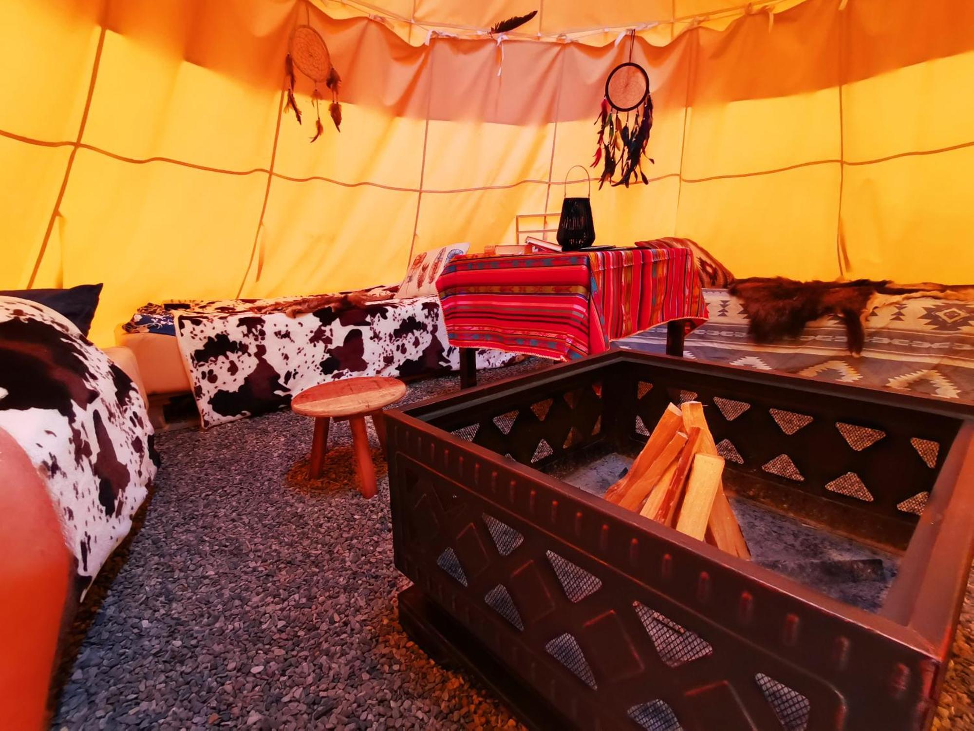 فندق Teepee Camp Lounky Chodouny المظهر الخارجي الصورة