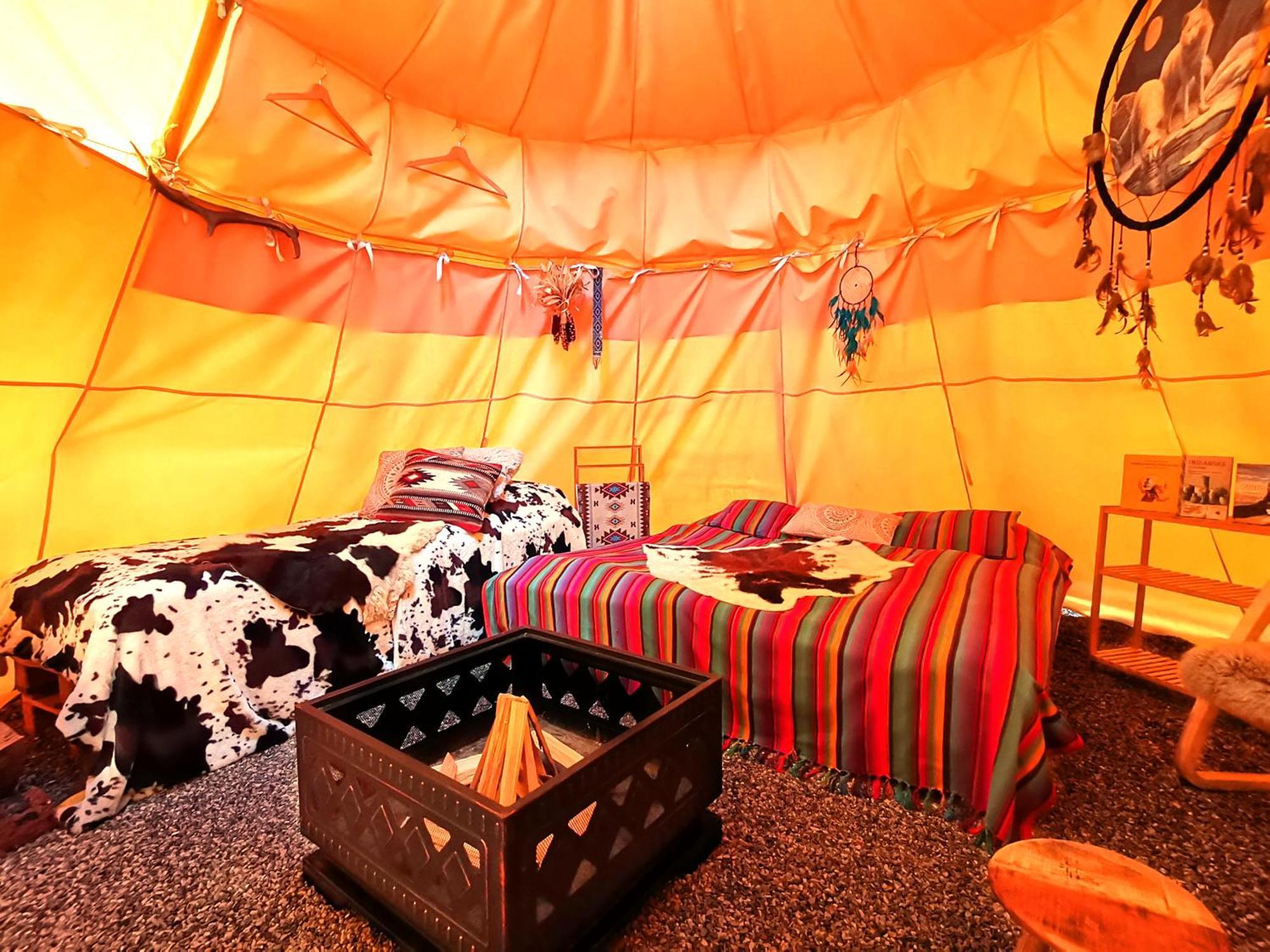 فندق Teepee Camp Lounky Chodouny المظهر الخارجي الصورة