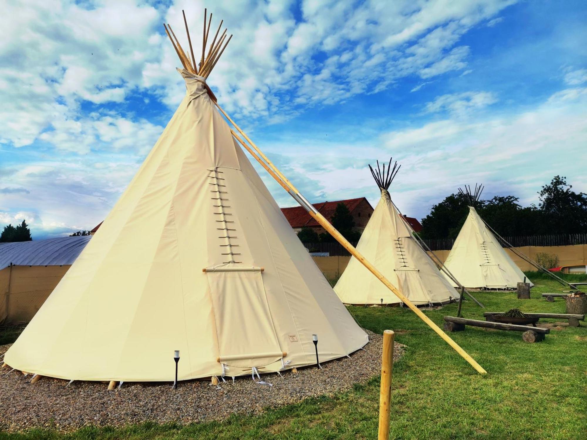 فندق Teepee Camp Lounky Chodouny المظهر الخارجي الصورة