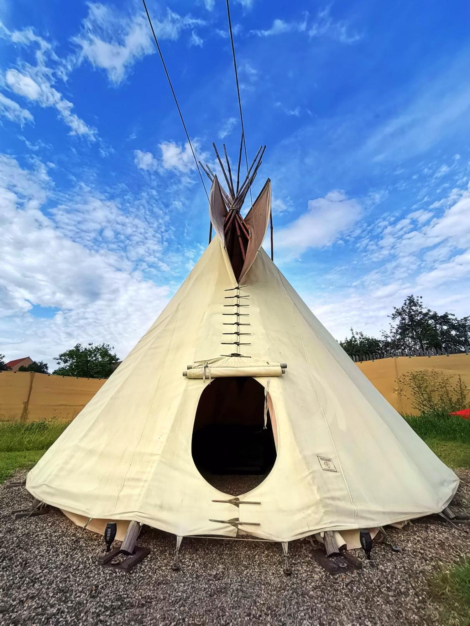 فندق Teepee Camp Lounky Chodouny المظهر الخارجي الصورة